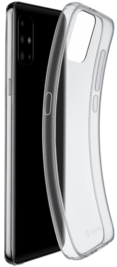 CellularLine Extratenký zadný Kryt Fine pre Samsung Galaxy A71 FINECGALA71T, číry