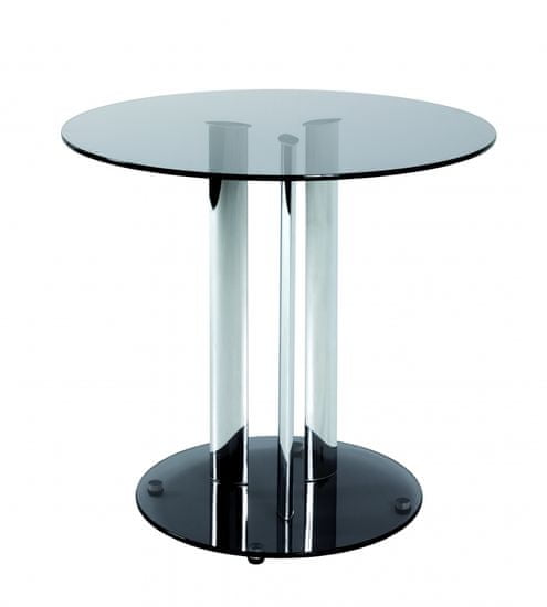 Mørtens Furniture Odkladací stolík Cigy, 57 cm, sivá