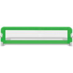 Vidaxl Detská bezpečnostná zábrana 150x42 cm, zelená