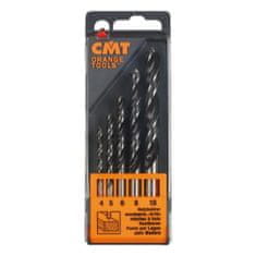 CMT Sada vrtákov 5ks - D4-5-6-8-10, SP (C51700100)