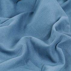 Vidaxl Závesy s kovovými očkami 2 ks bavlna 140x245 cm modré