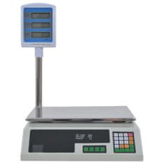 Vidaxl Elektronická váha na balíky s LCD 30 kg