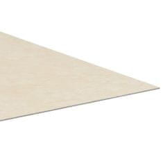 Vidaxl Samolepiace podlahové dosky 20 ks PVC 1,86 m2 béžové