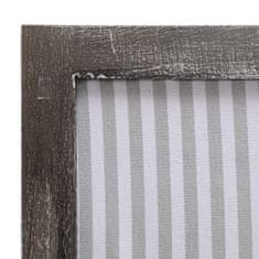 Vidaxl 4-panelový paraván sivý 140x165 cm látkový