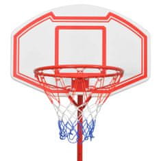Vidaxl Basketbalový kôš, 305 cm