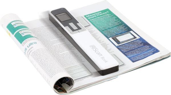 Ručný skener na knihy Iriscan Book 5, rýchly, pohodlný, malý, ľahký, prenosný
