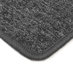 Vidaxl Všívaný koberec, 120x180 cm, sivý
