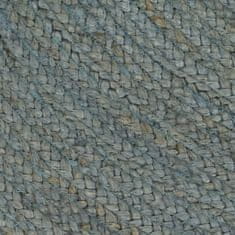 Petromila vidaXL Ručne vyrobený koberec olivovo-zelený 180 cm jutový okrúhly