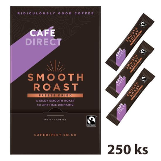 Cafédirect Smooth Roast instantná káva 250 x 1,5 g