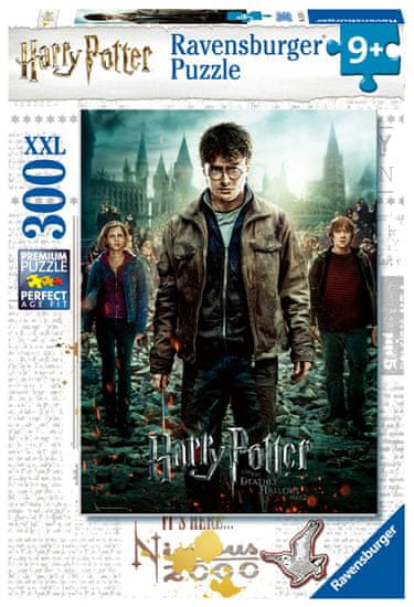 Ravensburger Puzzle 128716 Harry Potter spolu v boji 300 XXL dielikov