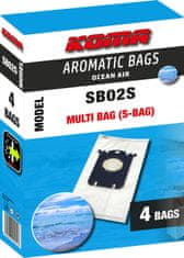 KOMA SB02S AROMATIC BAGS OCEAN AIR - Electrolux Multi Bag, 4ks