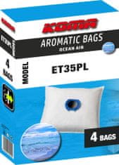 KOMA ET35PL AROMATIC BAGS OCEAN AIR, kompatibilný s vreckami ETA Unibag, 4ks