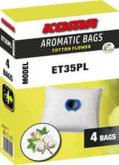 KOMA ET35PL AROMATIC BAGS COTTON FLOWER, kompatibilný s vreckami ETA Unibag, 4ks