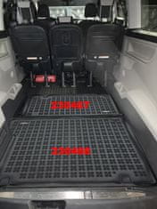 REZAW-PLAST Gumová vaňa do kufra Ford Tourneo Custom 2012-2018 (dlhá verzia, za 3. rad)