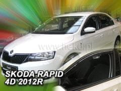 HEKO Deflektory okien Škoda Rapid 2012-2019 (predné)