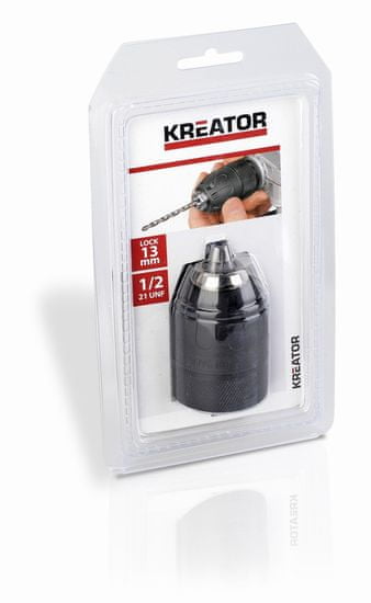 Kreator KRT014003 - Rýchloupínacie skľučovadlo so zámkom 1.5-13 mm