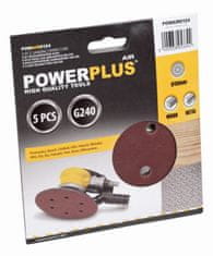 PowerPlus POWAIR0124 - 5x brúsny disk prům.150 G240