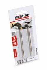 Kreator KRT991000 - 2 ks náhradných nožov pre hoblíky 82mm