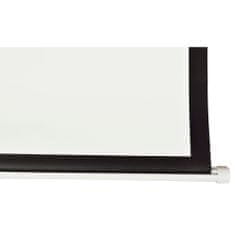 Vidaxl Manuálne premietacie plátno 160 x 123 cm, matná biela 4:3, z plafóna