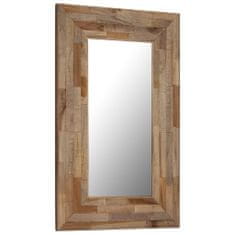 Vidaxl Zrkadlo 50x80 cm recyklované teakové drevo