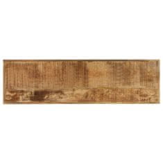 Vidaxl Jedálenská lavička z mangového dreva a liatiny 160x45x45 cm