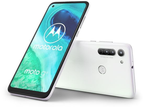 Motorola G8, 4GB/64GB, Pearl White