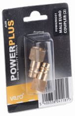 PowerPlus POWAIR0251 - Euro spojka - samec 2ks