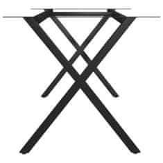 Vidaxl Stolové nohy na jedálenský stôl, rám v tvare X 200x80x72 cm