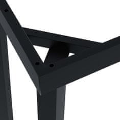 Vidaxl Stolové nohy na jedálenský stôl, rám v tvare V 120x50x72 cm