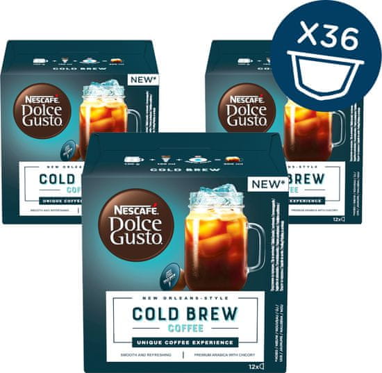 NESCAFÉ Dolce Gusto® kávové kapsule Cold Brew 3balenie