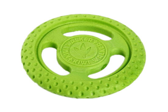 KIWI WALKER Lietacie a plávacie frisbee z TPR peny, zelená, 22 cm