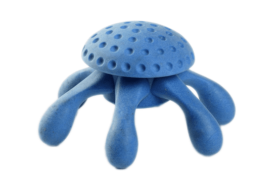 KIWI WALKER Plávacia chobotnica z TPR peny, modrá, 20 cm
