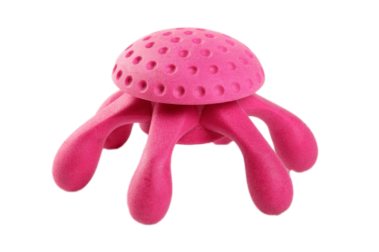 KIWI WALKER Plávacia chobotnica z TPR peny, ružová, 20 cm