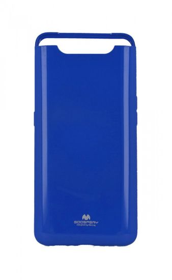 Mercury Kryt Samsung A80 silikón modrý 47303