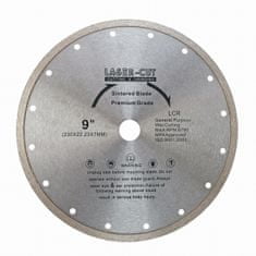 LASER CUT L00105 - Diamantový kotúč celoobvodový 230 x 22,23 x 7mm LCR