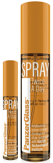 PanzerGlass Spray Twice a Day Bundle - dezinfekčné antibakteriálne sprej (8 ml + 100 ml) B8950 + 8952