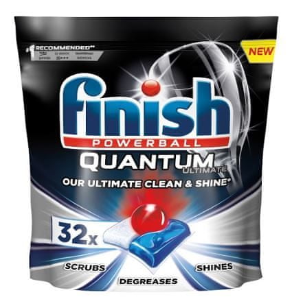 Finish Quantum Ultimate - kapsule do umývačky riadu 32 ks