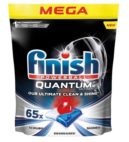 Finish Quantum Ultimate - kapsule do umývačky riadu 65 ks