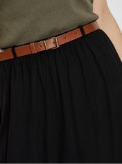 Vero Moda Dámska sukňa VMLINN 10230927 Black (veľkosť XS)
