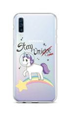 TopQ Kryt Samsung A50 silikón Stay Unicorn 41792