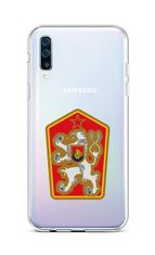 TopQ Kryt Samsung A50 silikón Štátny znak 42991