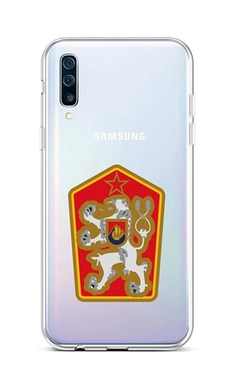 TopQ Kryt Samsung A50 silikón Štátny znak 42991