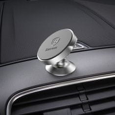 BASEUS Small Ears univerzálny magnetický držiak na mobil do auta, čierny