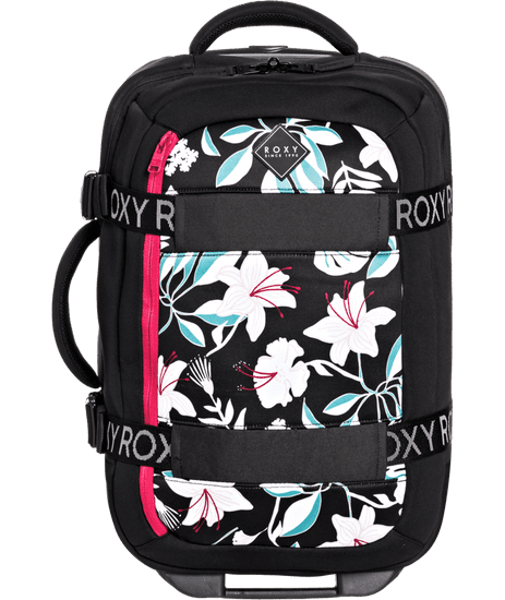 ROXY dámska cestovná taška Wheelie Neoprene True Black Story Of Sunshine ERJBL03189-XKKW