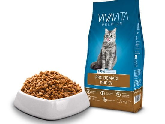 vivavita granule pre domáce mačky 1,5 kg
