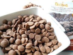 Decora Mliečna čokoláda disky 250 g 32 %