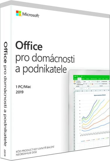 Microsoft Office 2019 pre domácnosti a podnikateľov (T5D-03305)