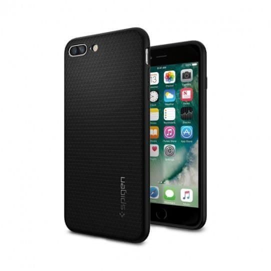 Spigen gumené púzdro Liquid Air pre iPhone 7/8 Plus, čierne
