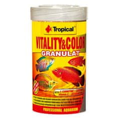 TROPICAL Vitality&Color Granulat 100ml/55g granulované krmivo s vyfarbujúcim a vitalizujúcim účinkom