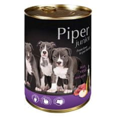 Piper JUNIOR 400g teľacie mäso a jablko konzerva pre šteniatka